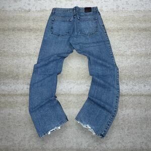 Vintage 90s Zero Jeans 28x32 Medium Wash Skate Denim Made in USA
